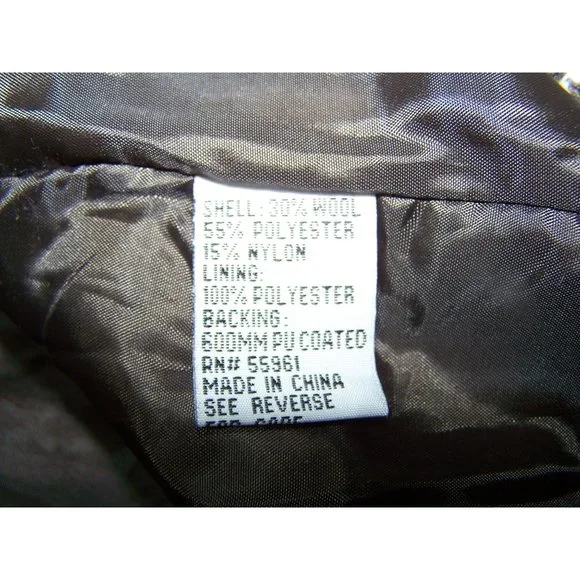 Deb Plaid Jacket Wool Short Blue Brown Plus 3X - Picture 8 of 10